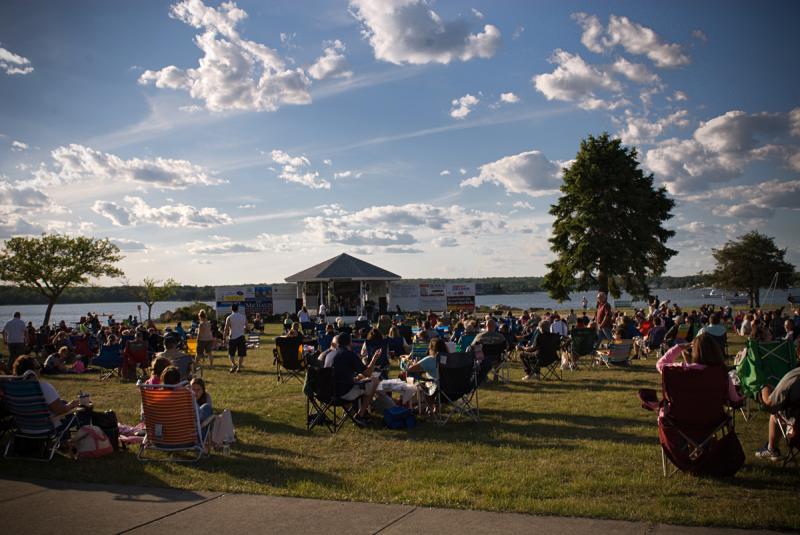 A full house and beautiful night set the scene for the band Ageless, the first of 13 weekly performances at Apponagansett Park. BY DOLLY GENANNT