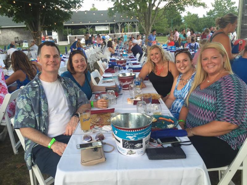 Left to right: Paul Westfall, Laura Durphy, Mia Skammels, Cindy Simoes, and Britney Coyle. BY ANGIE HILSMAN