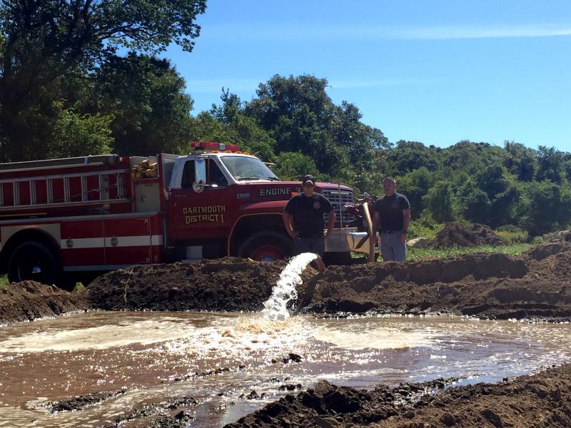 Fire District No 1 Wets Fields For Mud Run Dartmouth