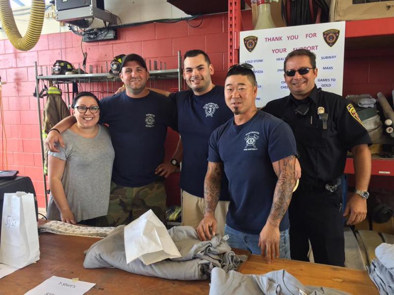 Stephanie Castro, Nick Charbonneau, Brendan O'Connor, Ryan Bone, and Rick Feranndes. BY ANGIE HILSMAN