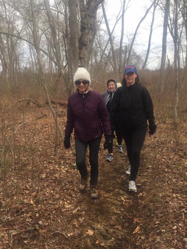 Michelle Goddard (Dartmouth), Robin Hopson (Plymouth), and Beth Young (Marstons Mills). BY ANGIE HILSMAN