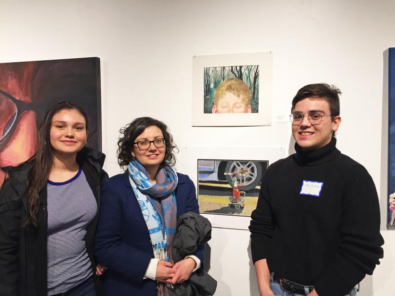High school students show their stuff at UMass art exhibit | Dartmouth