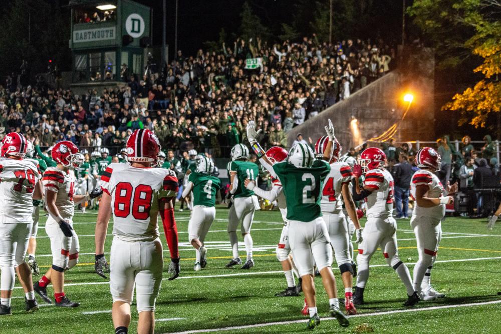 Dartmouth High football holds off Old Rochester to win a shootout game
