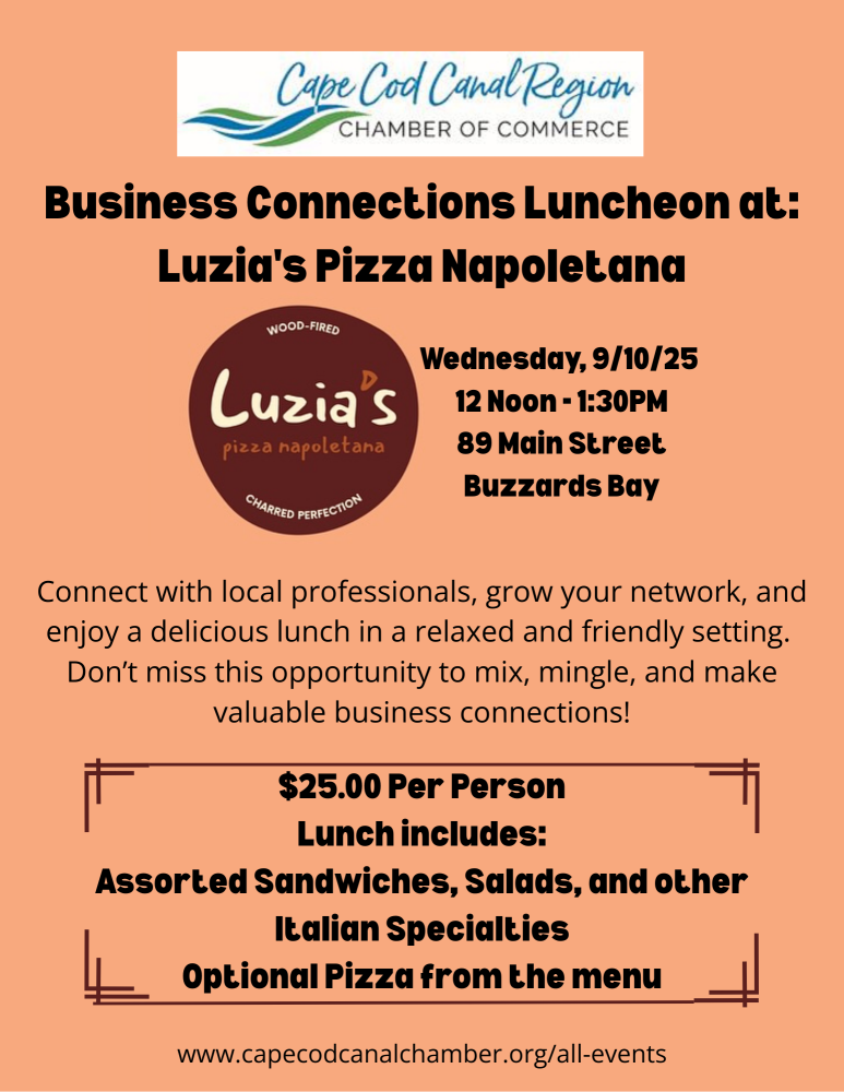 Business Connections Luncheon at Luzia’s Pizza Napoletana