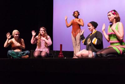 Lysistrata and her girls vow to abstain from sex while enjoying a little bit of "peace." BY LAUREN ZAKNOUN
