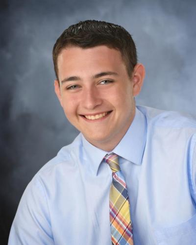Noah DeRossi-Goldberg is Dartmouth High's third-ranked student in the Class of 2018. COURTESY MARE STUDIOS AND GALLERY