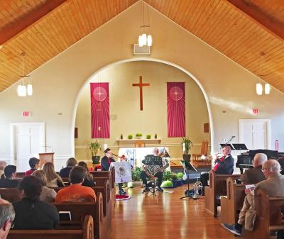The concert took place at St. Peter’s Episcopal Church in Padanaram - Dartmouth, MA news