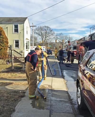 Dartmouth, MA news - Firefighters put the hose away