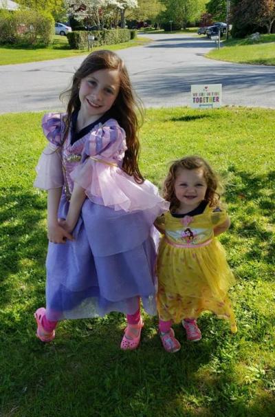 Dartmouth Week - Dartmouth, MA news - Nora McNeil, 7, and her two-year-old sister Kenna. Photo courtesy: Shannon McNeil