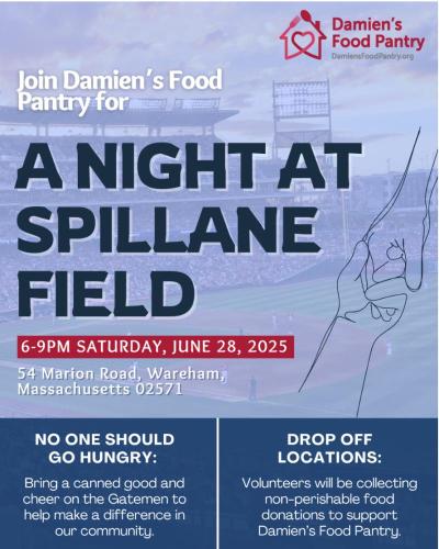 Damien’s Pantry, Wareham Gatemen, Spillane Field