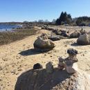 Dartmouth Week - Dartmouth, MA news -  Not quite a message, these rock piles still reflect the search for connection and community by multiple visitors to this Smith Neck Road beach