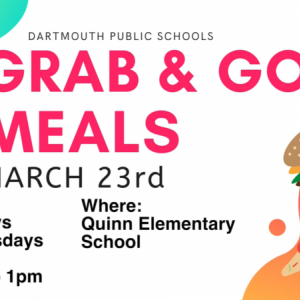Dartmouth Week - Dartmouth, MA news - Free grab and go meals will be offered at Quinn School from March 23. Image courtesy: Dartmouth schools