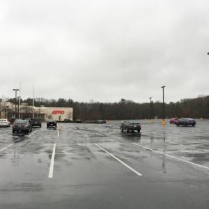 The mall parking lot was nearly empty on March 23. Photo by: Sandy Quadros Bowles