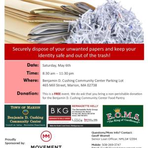 Shred, Recycle, Bernadette Kelly Group, Free event