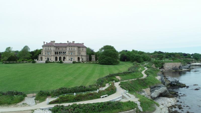 A mansion Franco captured with his drone. COURTESY ANTHONY FRANCO