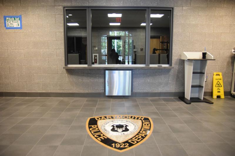 A view of the lobby from the main entrance. Photo by: Douglas McCulloch