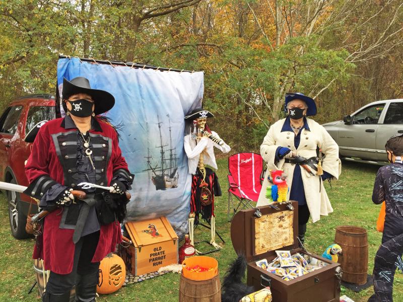 Sandy Howland and Debi Trinidad regularly dress as pirates. Dartmouth Week - Dartmouth, MA news - Sandy Howland and Debi Trinidad regularly dress as pirates.
