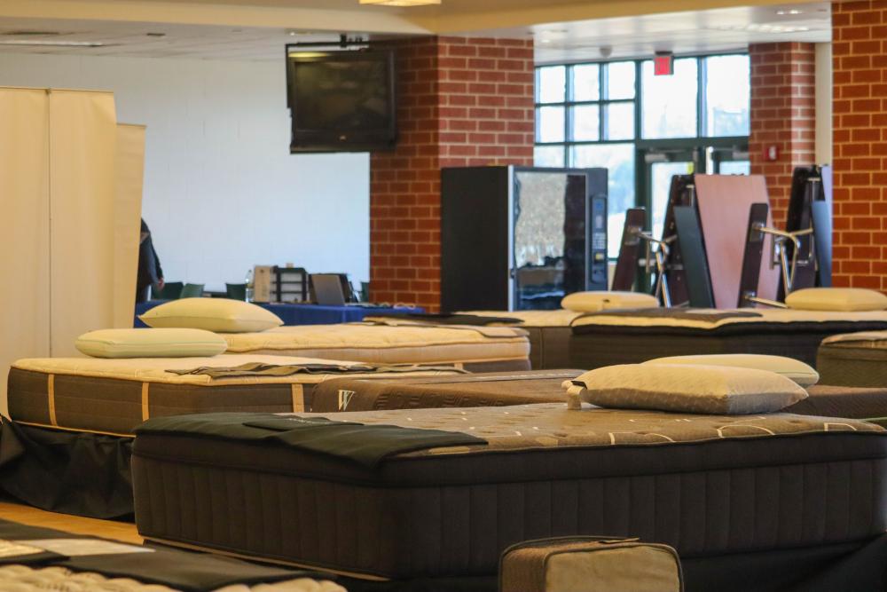Custom Fundraising Solutions provided the mattresses for the music association’s fundraiser.