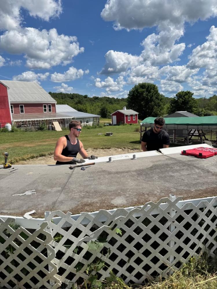 In addition to junk removal, Burns and Holmes offer other home services.