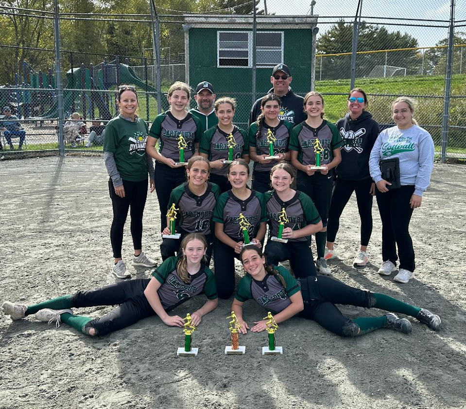 The 14U team with the trophies they won on Sunday, Oct. 19. Source: Karen Marie Watson s