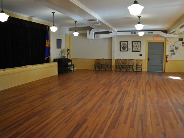 The grange hall. Source: The Dartmouth Grange