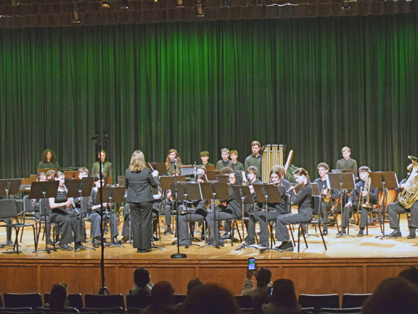 The Dartmouth band. Photos by Kat Sheridan