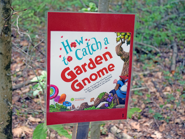 The title of the story book walk. 