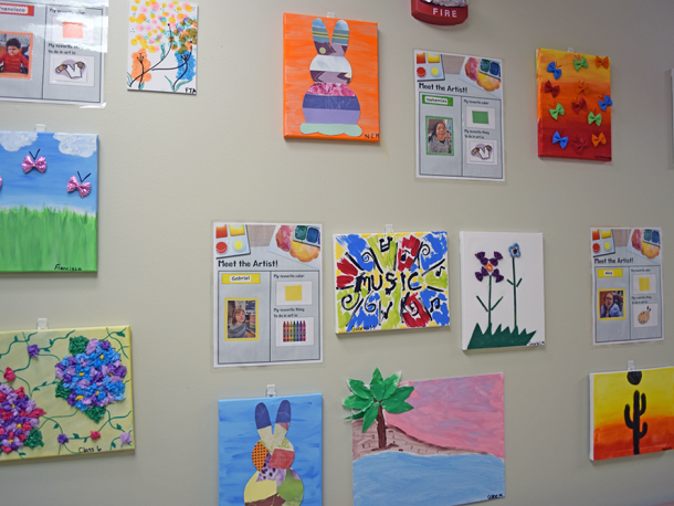 Some student art. Photos by Kat Sheridan