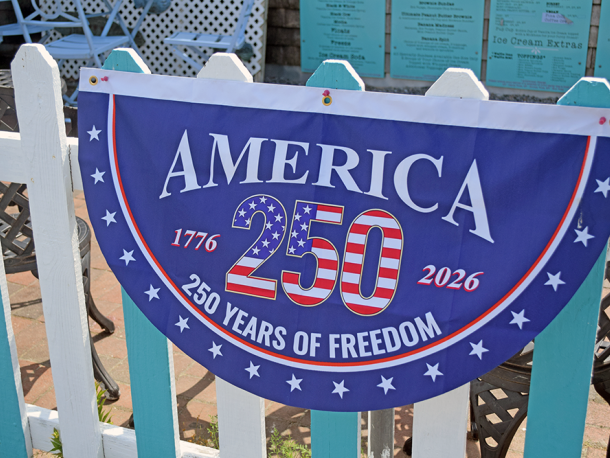 This Fourth of July was the 250th anniversary of the U.S.A. Photos by Kat Sheridan