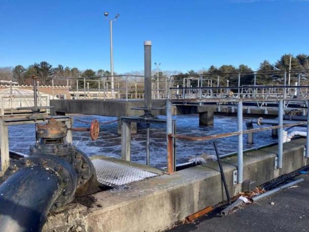 The aeration tanks. Source: Jessica Dastous