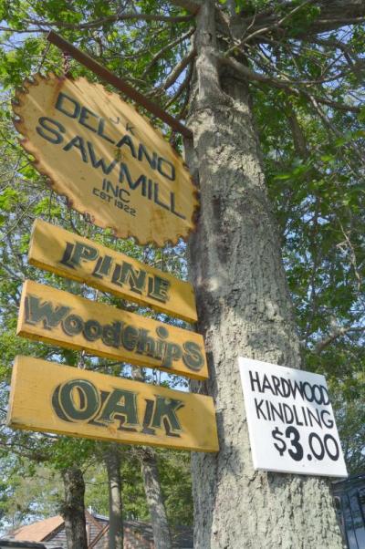 The sawmill is located on 156 Cross Road. BY SETH THOMAS