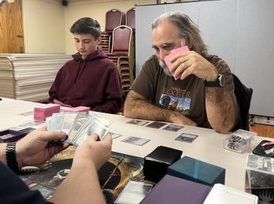 Alice’s grandfather Jaysun taught her how to play Magic.