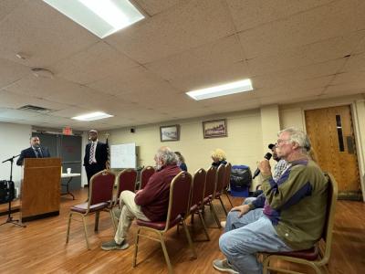 John Haran asks Tim Barber and Cody Haddad questions about the long range capital planning.
