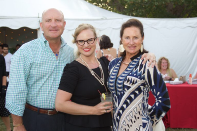 Tom Perkins, daughter Emily Perkins Hatch (center), and Aggie Perkins. Source: The Newport This Week Tom Perkins, daughter Emily Perkins Hatch (center), and Aggie Perkins. Source: The Newport This Week