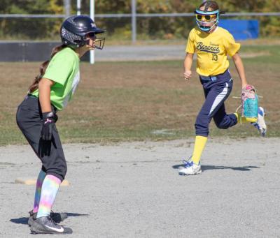 Kylie Pestana keeps her eye on home plate. s