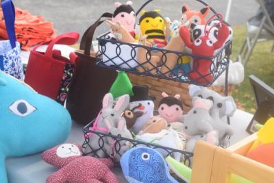 Some of Lee Murray's goods. 