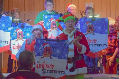 Barbara Rose and Jonathan Keller perform a duet.