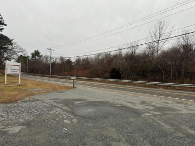 Part of the land where Sherbrooke Farms would be built, as seen from Dartmouth Orchard.