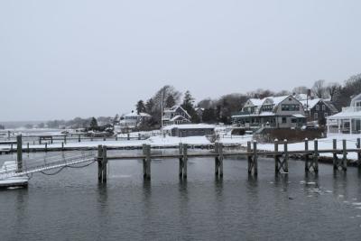 Padanaram in the snow.