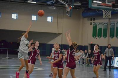 Skylar Floyd takes the shot. 