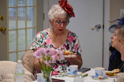 Tracey Oliver talks about what treats she grabbed.