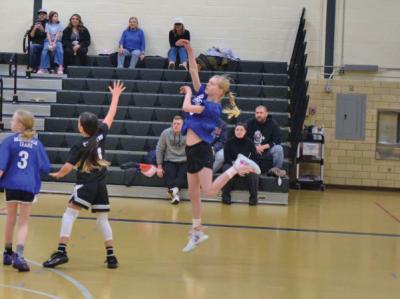 Colby Philip makes a shot. Photos by Kat Sheridan