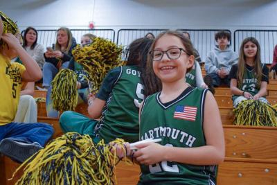 Phoebe Wilkins smiles for the camera.