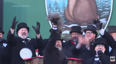 Punxsutawney Phil predicts 6 more weeks of winter. Source: AP News