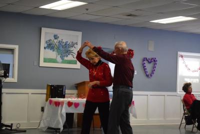 Many couples were very good dancers, such as spinning their partners.