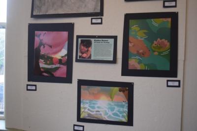 Some of the pieces by Kaiden Ramos.