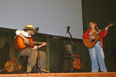 Leila Hijazi performs "Remember Me" from Encanto with a friend.