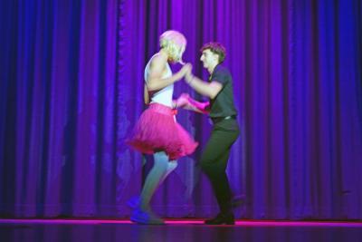 Nicholas Mota dances to "I've had the time of my life" by  Bill Medley and Jennifer Warnes like in the movie "Dirty Dancing."