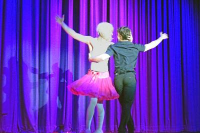 Nicholas Mota dances to "I've had the time of my life" by  Bill Medley and Jennifer Warnes like in the movie "Dirty Dancing."