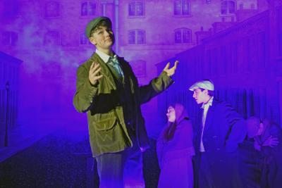 Dimirtry (Jack Nylin) sings about wanting to escape. 